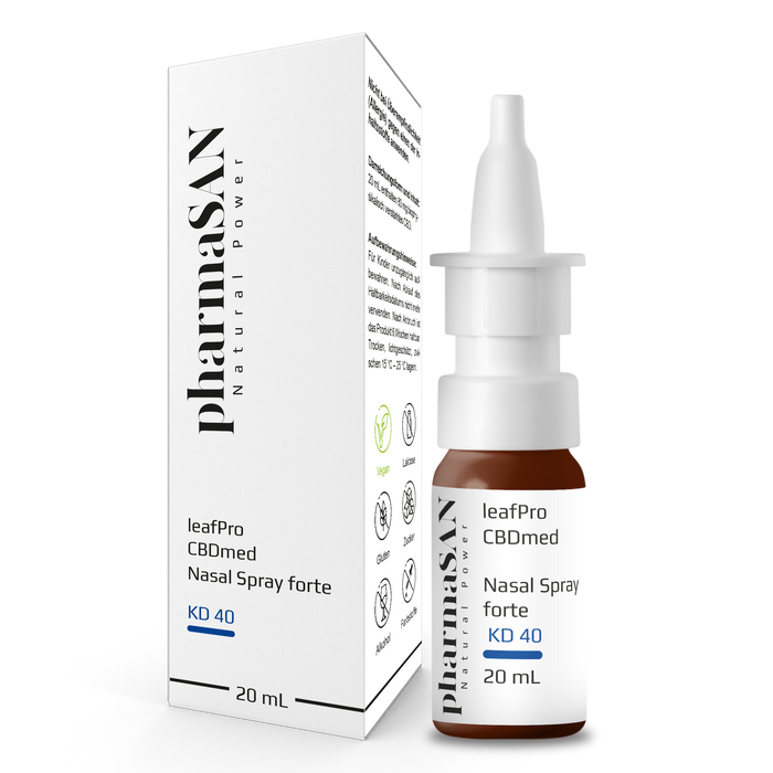 leafPro CBD with Nasal Spray Forte QD 40% – 20 ml